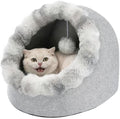 Avont Cat Bed Cave for Indoor Cats, Semi-Enclosed by Avont