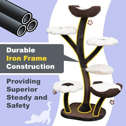 Catry Floral Large Cat Tree - Image 3