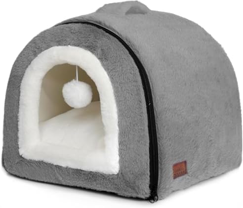 Cat Bed for Indoor Cats，Foldable cat cave，Anti-Slip & Water-Resistant by Unknown