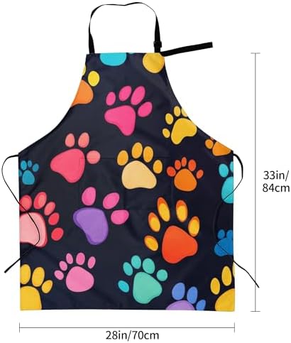 Art Apron with Pocket for Women Men - Image 4