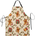 Art Apron with Pocket for Women Men by DZGlobal