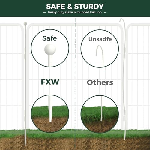 FXW Rollick Dog Playpen, Yard & RV Camping, 8 Panels - Image 4