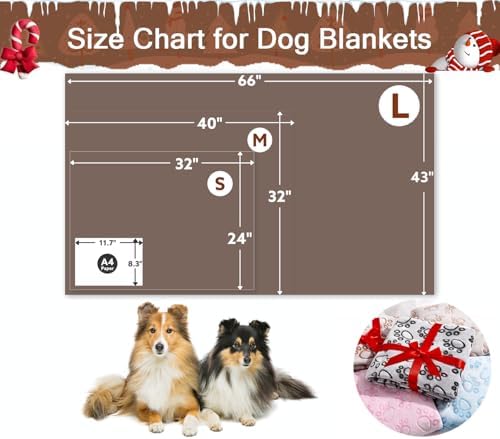 Stuffed Brown Soft Dog Blanket for French Bulldog Gifts, 32x40 inches, Premium - Image 4
