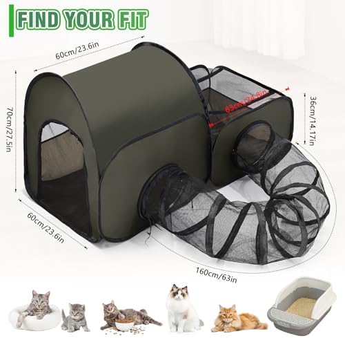Tailtastic Indoor/Outdoor Cat Playpen - Image 3
