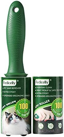 Fedicelly Lint Rollers Pet Hair Extra Sticky Furniture, Cat Dog Hair Remover by Fedicelly