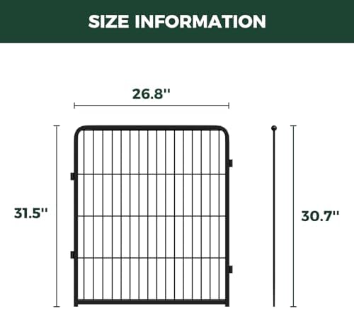 FXW Homeplus Indoor Dog Playpen, 4 Panels, - Image 4