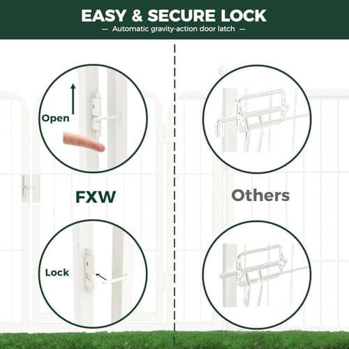 FXW Rollick Dog Playpen, Yard & RV Camping, 24 Panels - Image 4