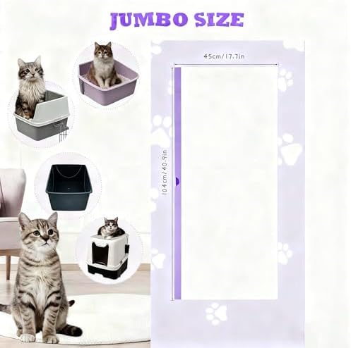 Cat Litter Box Liners, for 24" Cat Pans&Steel Sifting Litter Box - Image 3