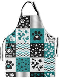 Art Apron with Pocket for Women Men by DZGlobal