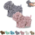 Chenille Dog Hand Towel Fuzzy Ball Dog Towel Animal Hand Towels by FAGOBI