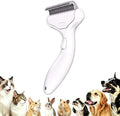 Undercoat Rake for Dogs & Cats, Deshedding Brush for Long haired Pets, Dog by Unknown