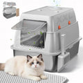 GTPLAYER XXL Stainless Steel Cat Litter Box by GTPLAYER