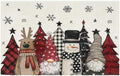 Giwawa Winter Snowman Gnome Bath Rug Xmas Tree Bathtub Mat Non Slip Absorbent by Giwawa