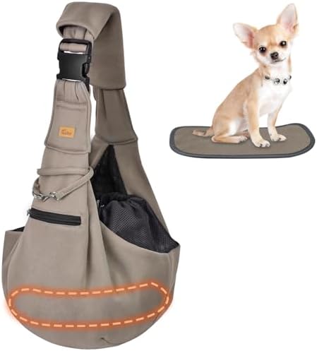 CUBY Adjustable Dog Cat Sling Carrier by CUBY