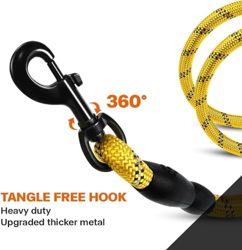Taglory Rope Dog Leash for Small Medium Dogs, 6 FT Padded Handle - Image 6