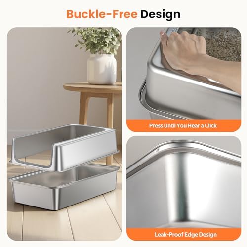 Stainless Steel Litter Box - Image 2