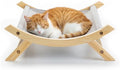 CallieCo Wooden Cat Hammock Bed Gray by CallieCo