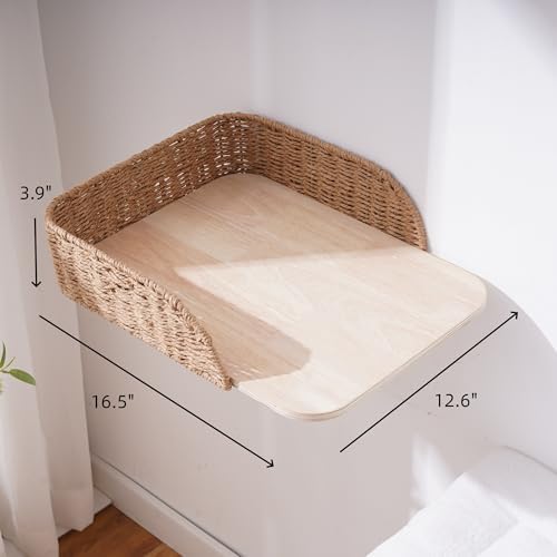 SHENGOCASE 2-Pack Wall Mounted Cat Bed Perch - Image 6