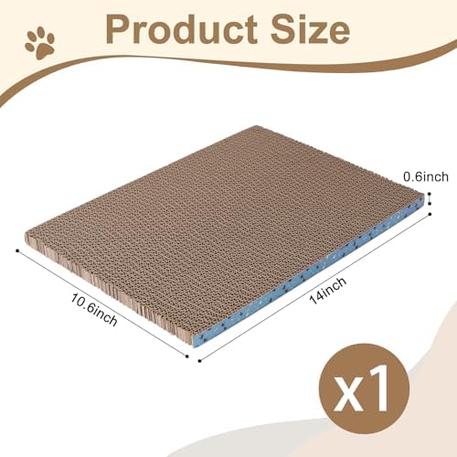 Cat Scratcher Pads, Cat Scratching Cardboard - Image 2