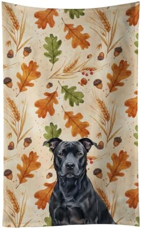 Caroline's Treasures American Staffordshire Terrier Dogs Kitchen Towel by CarolinesTreasures