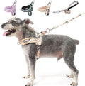 BEAUTYZOO No Pull Medium Dog Harness and Leash Set, Soft Puppy Vest Harness by BEAUTYZOO