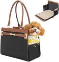 2-in-1 Stylish Dog Purse Carrier Soft-Sided Carriers Travel Tote Bag by Minsong