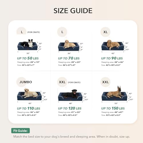 Waterproof Orthopedic Dog Bed for Large Dogs - Image 5