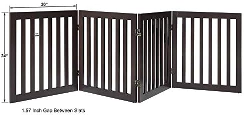 unipaws 24”H Free Standing Pet Gate - Image 4