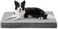 JOEJOY Orthopedic Dog Bed for Large Dogs, Washable Dog Crate Bed Large Sized by JOEJOY