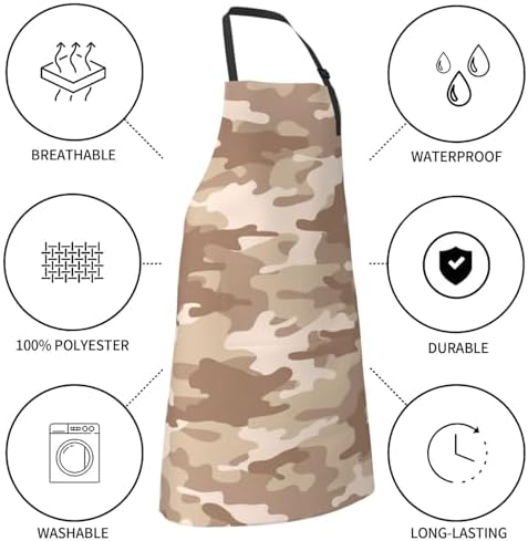 Waterproof Apron For Adults Chef Bib - Image 6