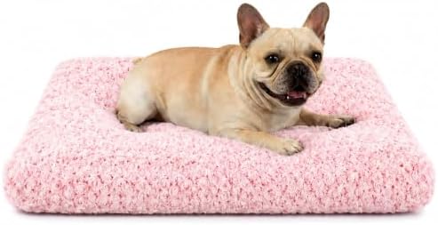 Dog Bed Medium Size, Plush Washable Pet Bed Mat, Dog Crate Bed 29"x21" by Unknown