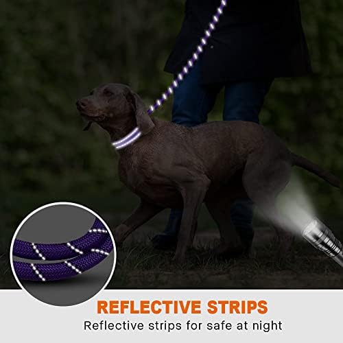 Taglory Rope Dog Leash for Medium Large Dogs, 5 FT Padded Handle - Image 5
