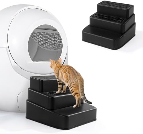 BALAPET Adjustable 3 Steps Litter Box Ramp by BALAPET