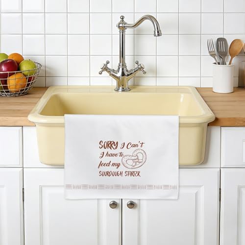 Sourdough Kitchen Hand Towels, 6 Pack Funny Polyester Dishcloth Set - Image 6