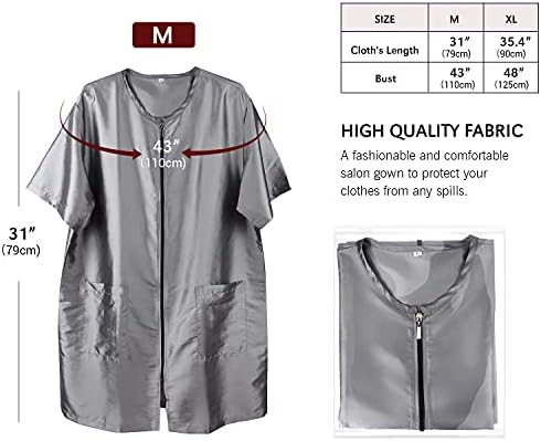 Noverlife Round Neck Pet Grooming Smock - Image 3