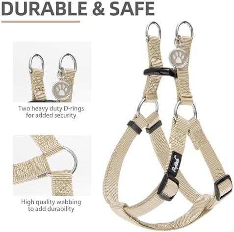 PUPTECK No Pull Dog Harness Small Sized Step-in Adjustable Puppy Vest - Image 3