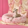 Lesure Shown on TV Jacquard Donut Dog Beds Extra Large by Lesure