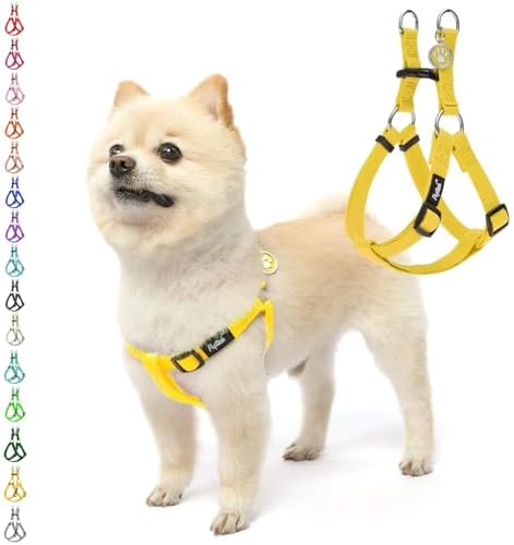 PUPTECK No Pull Dog Harness Small Sized Step-in Adjustable Puppy Vest by PUPTECK