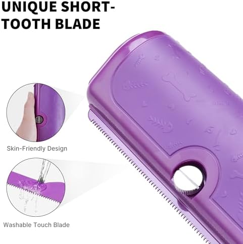 Cat and Dog Deshedding Brush for Short Hair - Image 4