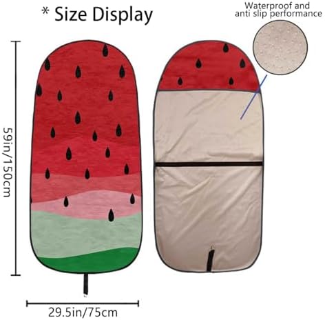 Irisbell Car Seat Cover Towel, Waterproof Non-Slip Sweat Protector - Image 5