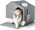 Extra Large Enclosed Cat Litter Box by NovaMicrodermabrasion