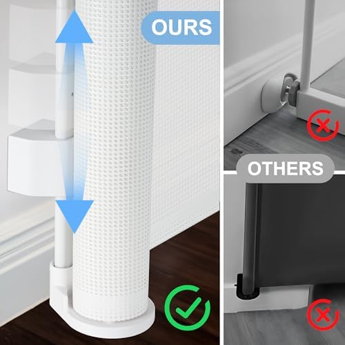 Retractable Baby Gates for Stairs& Doorways, Extends to 120" - Image 6