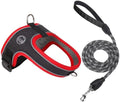 Dog Harness and Leash Set, No Pull Saddle Style Pet Harness, Breathable Mesh by Mengbeitribe