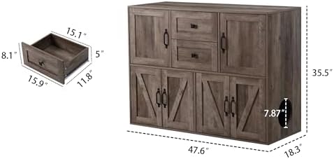 Forest Gravity Double Cat Litter Box Enclosure - Image 4