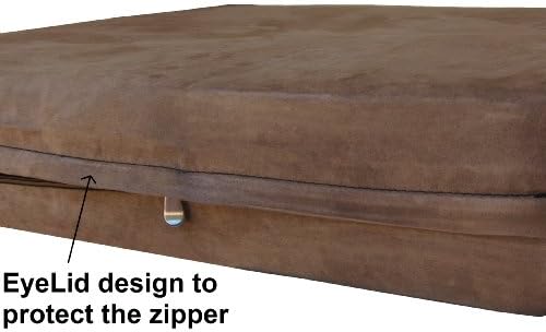 Dogbed4less Orthopedic Small Medium Memory Foam Pet Bed, Waterproof Liner - Image 6