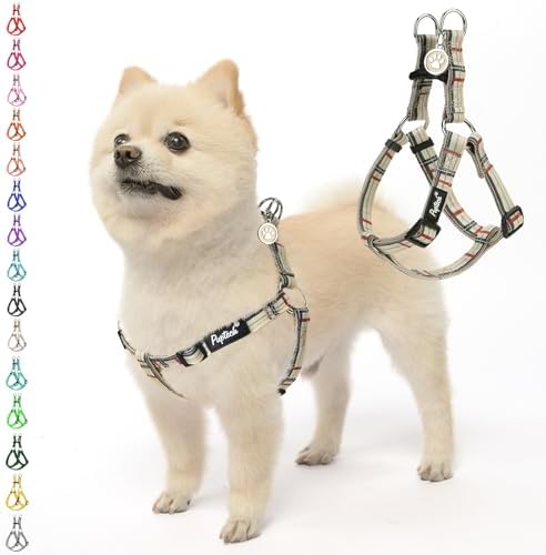 PUPTECK No Pull Dog Harness Medium Sized Step-in Adjustable Puppy Vest by PUPTECK