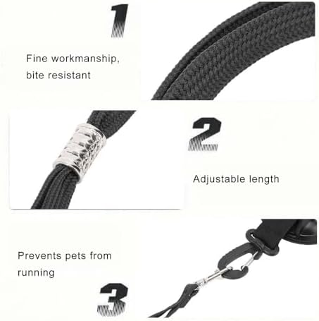 Dog Bathing Tether with Suction Cups – Nylon Pet Grooming Restraint Leash - Image 5