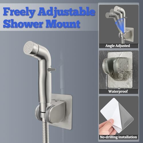 Dog Shower Attachment Metal, YDmeet Pet Shower Attachment - Image 5