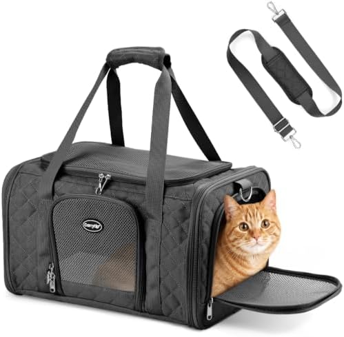 Cat Carrier Airline Approved, Soft Pet Carrier by Carrytip
