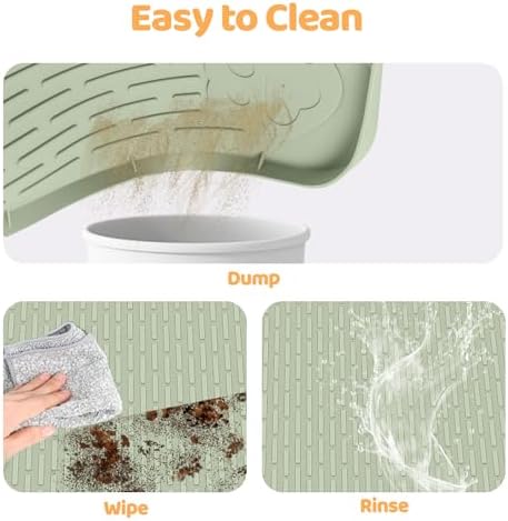 Silicone Dog Bed Mat 40"x 40" Crate Mat - Image 6